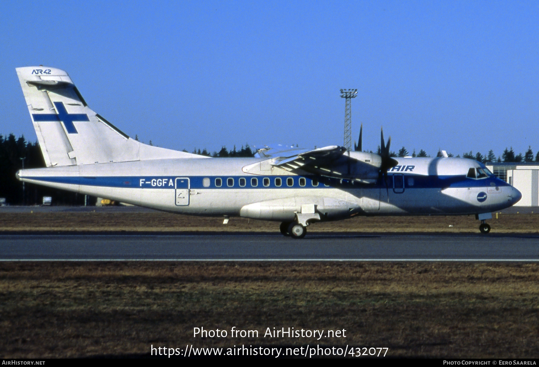 Aircraft Photo of F-GGFA | ATR ATR-42-300 | Finnair | AirHistory.net #432077