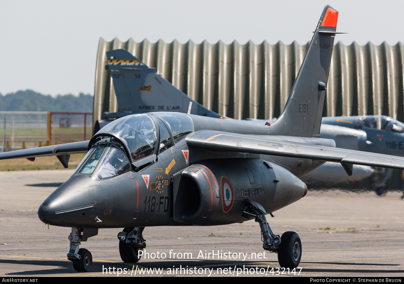 Aircraft Photo of E151 | Dassault-Dornier Alpha Jet E | France - Air Force | AirHistory.net #432147