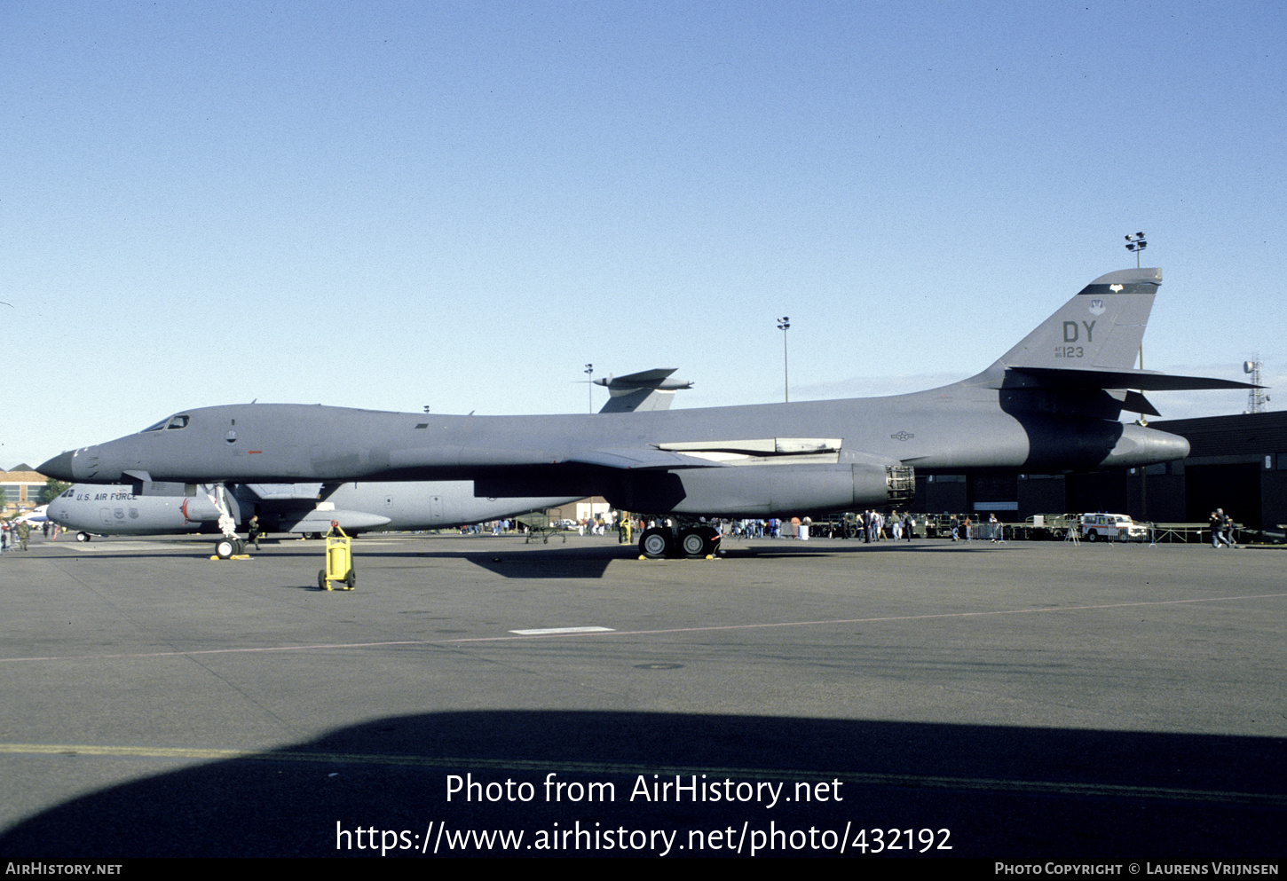 Aircraft Photo of 86-0123 / AF86-123 | Rockwell B-1B Lancer | USA - Air Force | AirHistory.net #432192