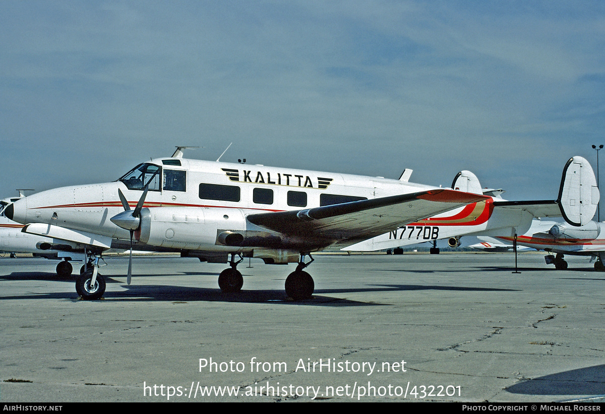 Aircraft Photo of N7770B | Volpar Turboliner | Kalitta Air | AirHistory.net #432201