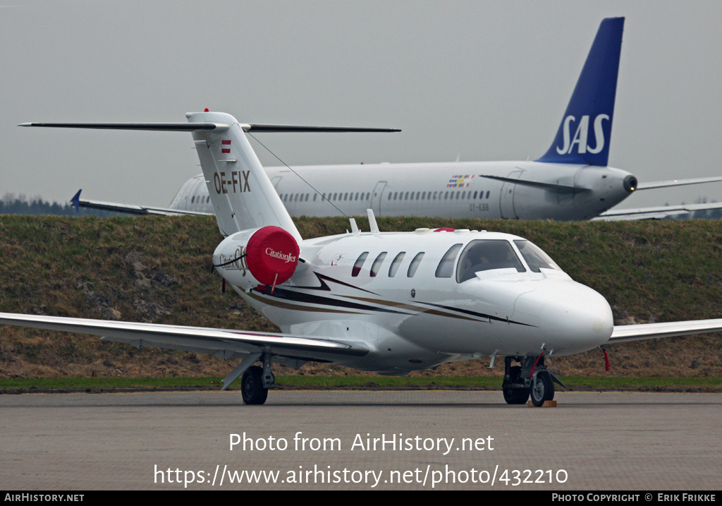 Aircraft Photo of OE-FIX | Cessna 525 CitationJet CJ1 | AirHistory.net #432210