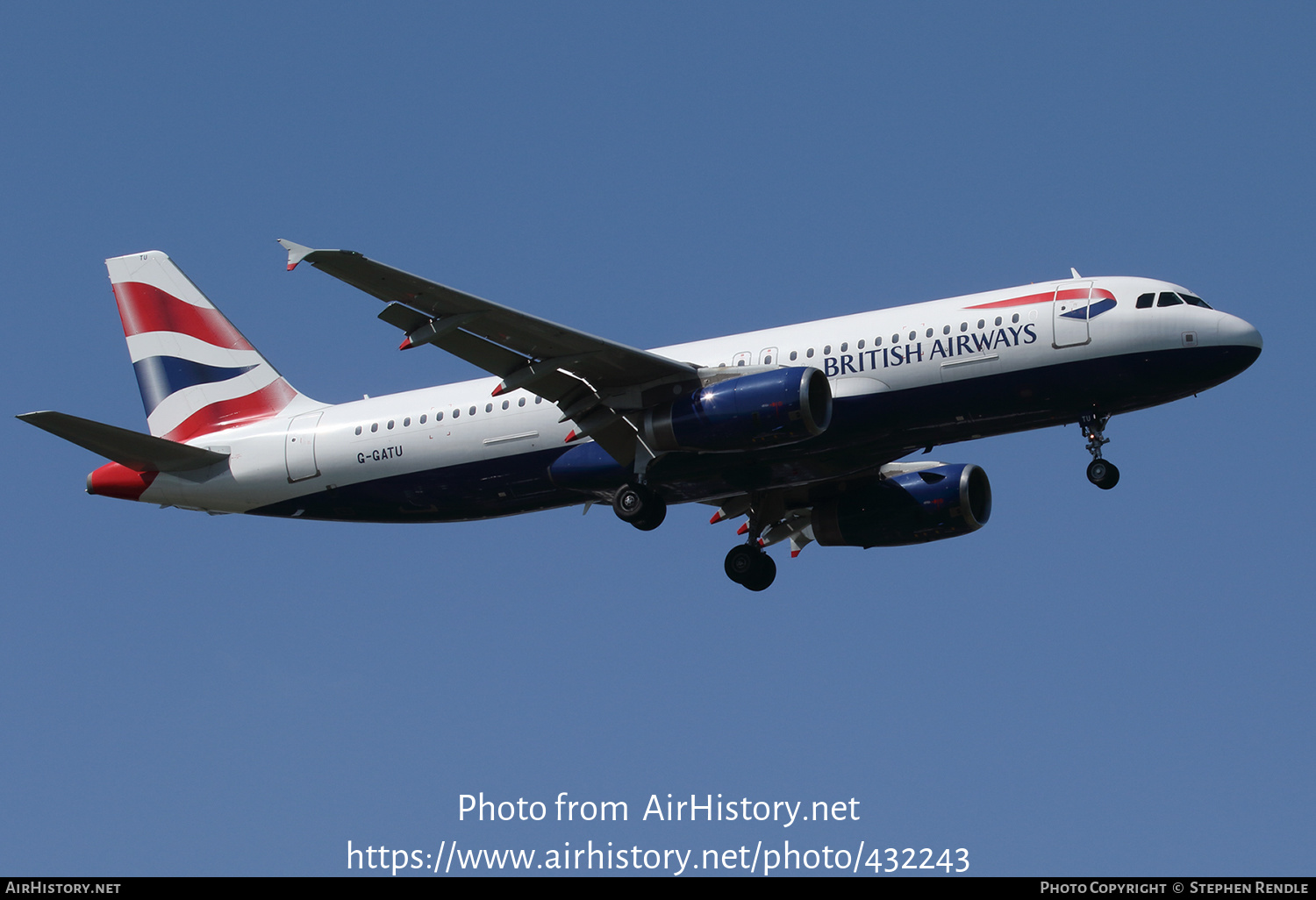 Aircraft Photo of G-GATU | Airbus A320-232 | British Airways | AirHistory.net #432243