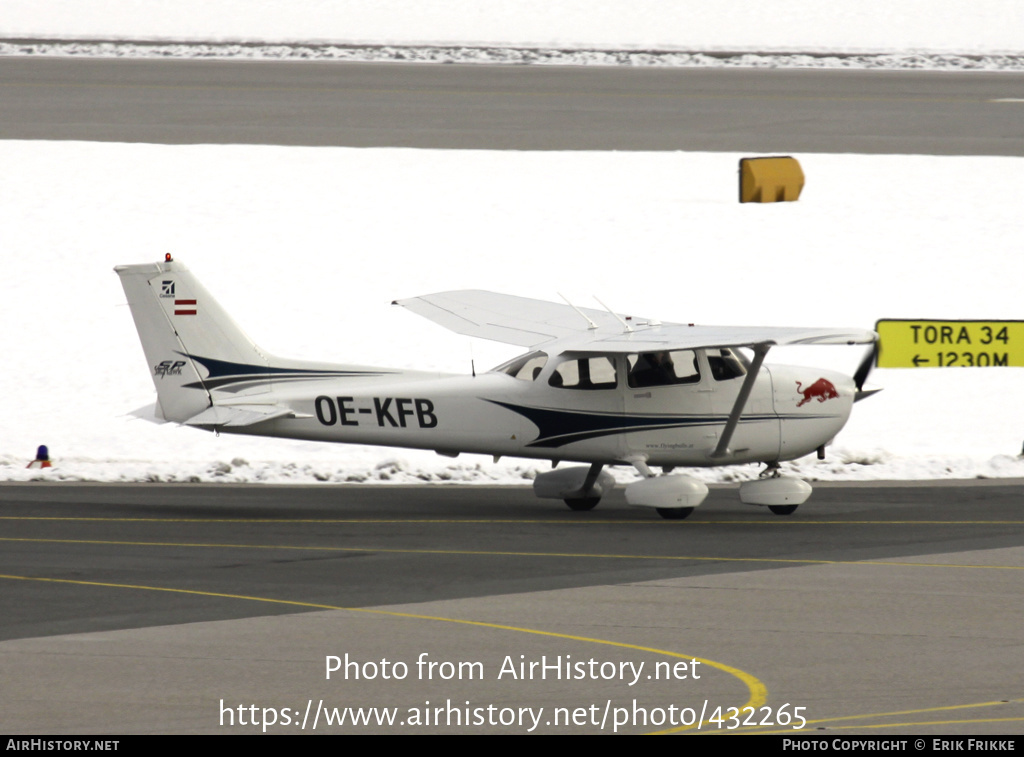 Aircraft Photo of OE-KFB | Cessna 172S Skyhawk | Red Bull | AirHistory.net #432265