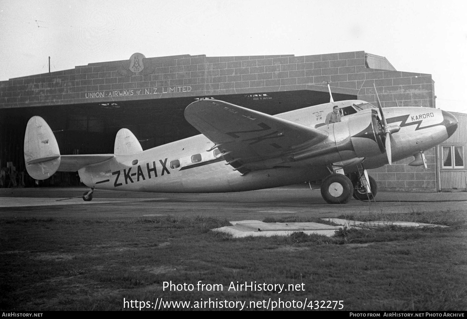 Aircraft Photo of ZK-AHX | Lockheed C-60A Lodestar | AirHistory.net #432275