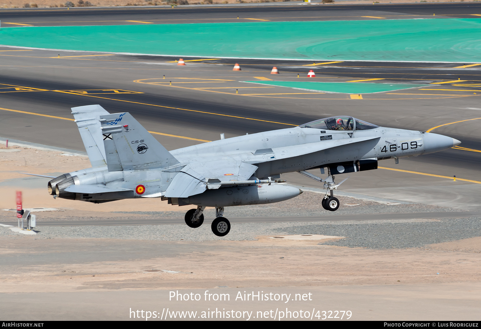 Aircraft Photo of C.15-81 | McDonnell Douglas F/A-18A+ Hornet | Spain - Air Force | AirHistory.net #432279