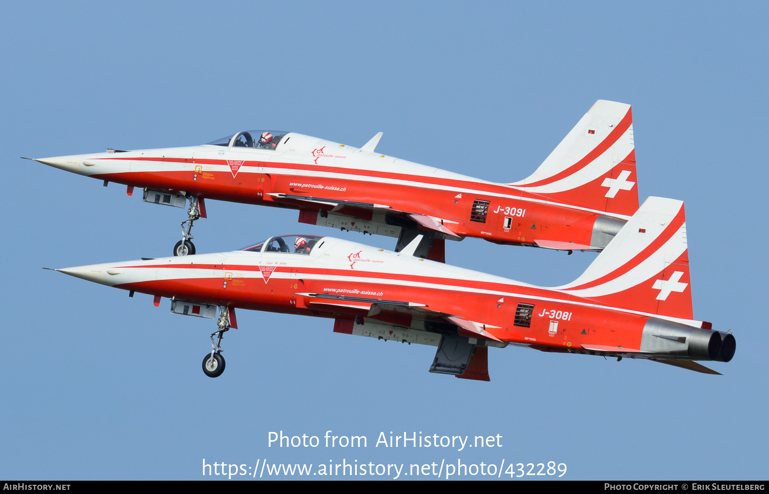 Aircraft Photo of J-3081 | Northrop F-5E Tiger II | Switzerland - Air Force | AirHistory.net #432289