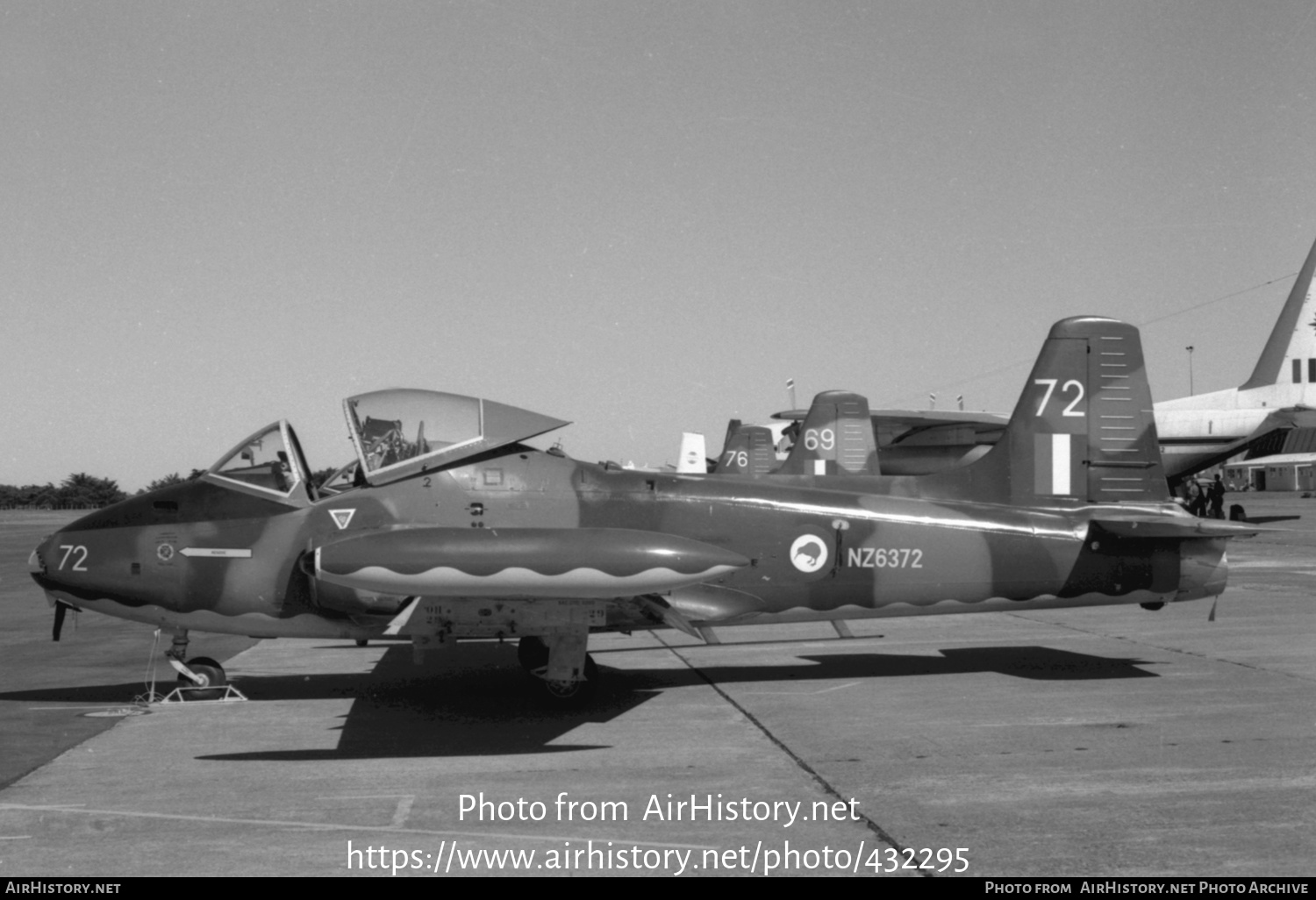 Aircraft Photo of NZ6372 | BAC 167 Strikemaster Mk88 | New Zealand - Air Force | AirHistory.net #432295