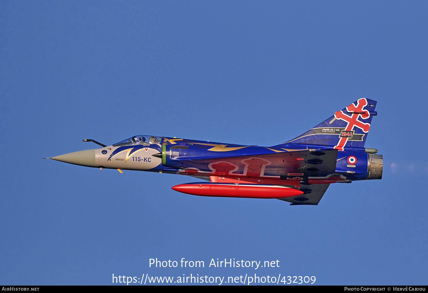 Aircraft Photo of 120 | Dassault Mirage 2000C | France - Air Force | AirHistory.net #432309