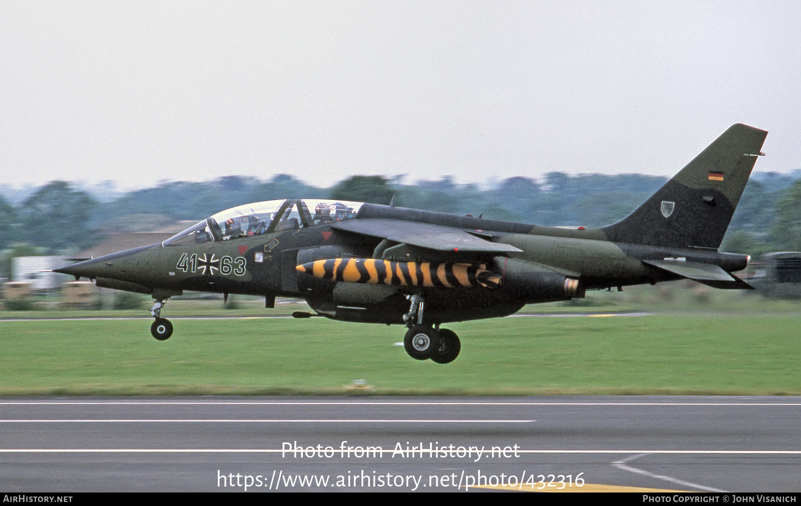 Aircraft Photo of 4163 | Dassault-Dornier Alpha Jet | Germany - Air Force | AirHistory.net #432316