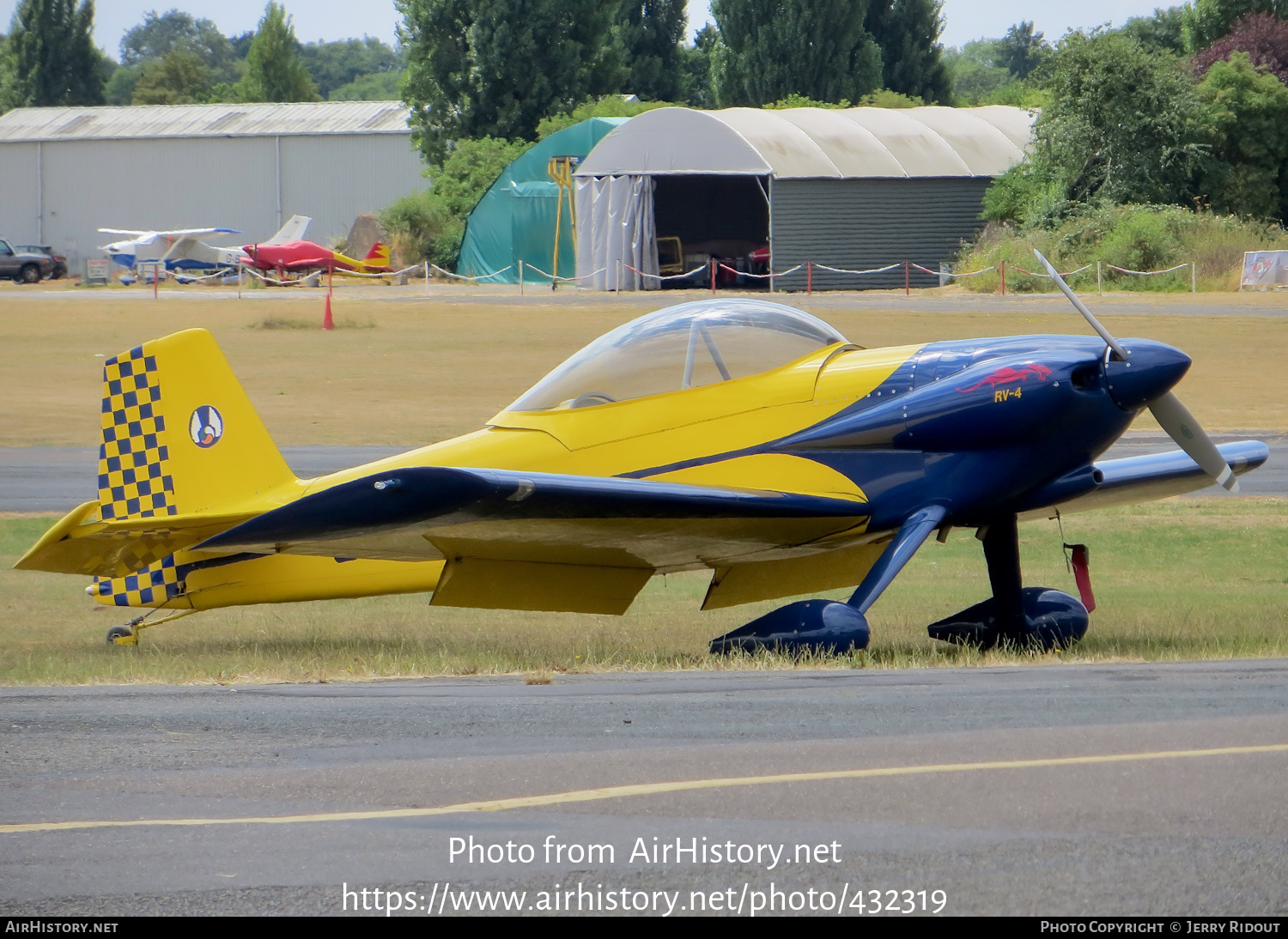 Aircraft Photo of G-RVPM | Van's RV-4 | AirHistory.net #432319