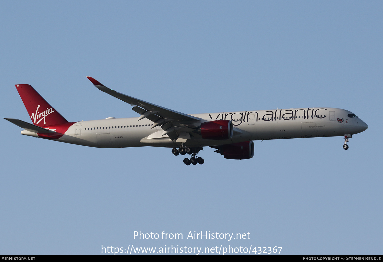 Aircraft Photo of G-VLUX | Airbus A350-1041 | Virgin Atlantic Airways | AirHistory.net #432367