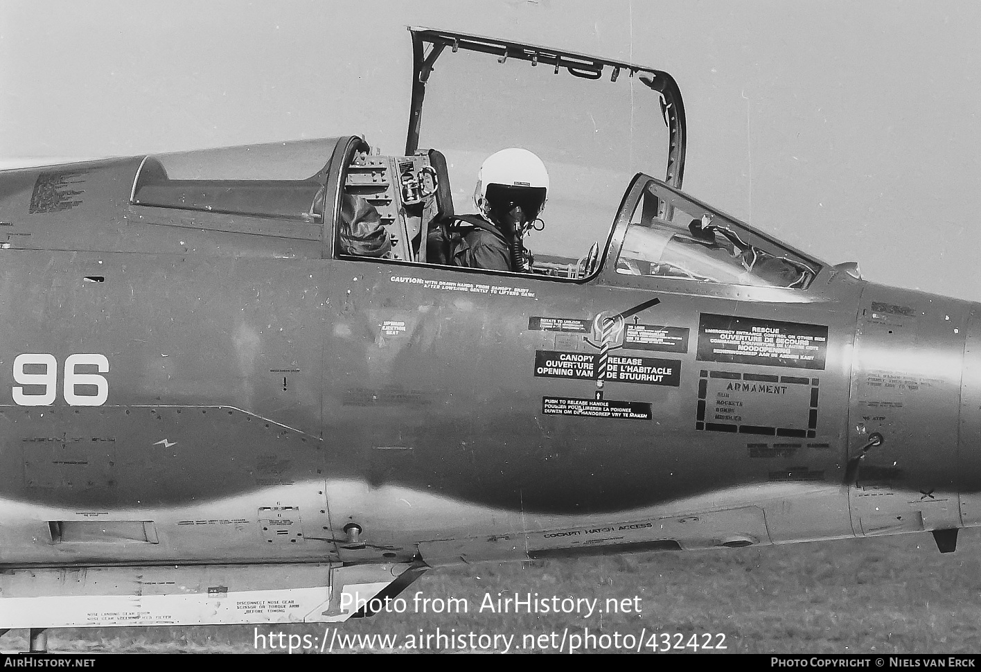 Aircraft Photo of FX96 | Lockheed F-104G Starfighter | Belgium - Air Force | AirHistory.net #432422