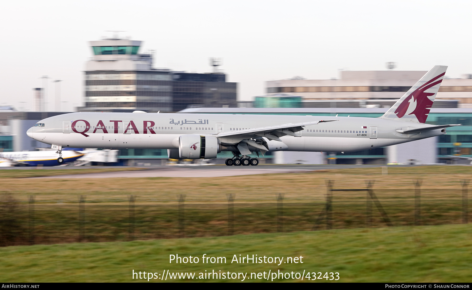 Aircraft Photo of A7-BEK | Boeing 777-300/ER | Qatar Airways | AirHistory.net #432433