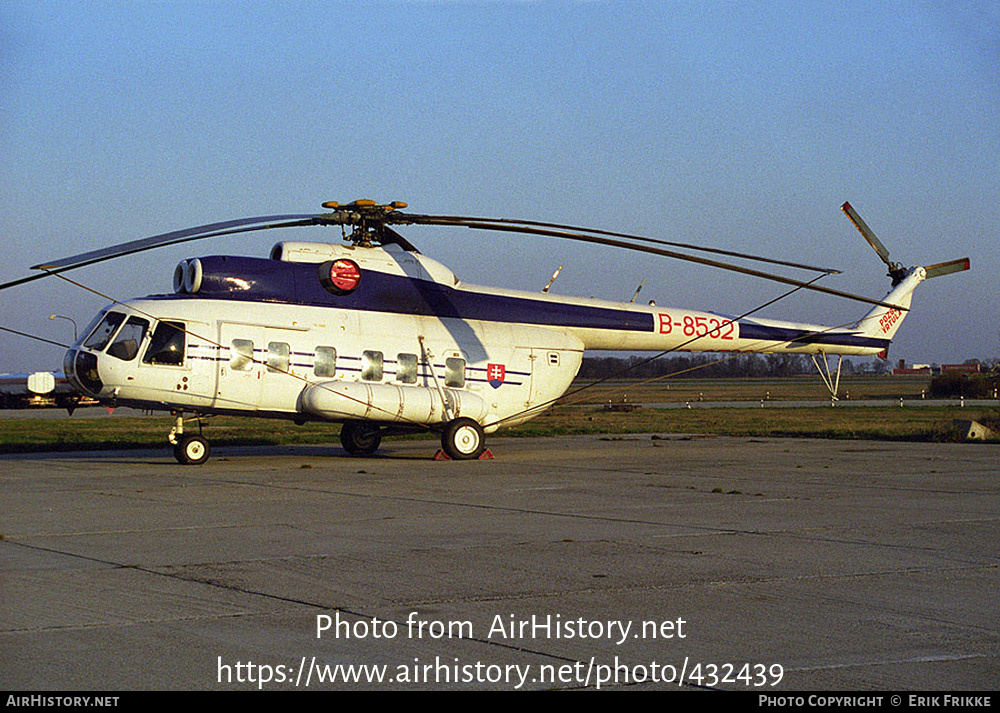 Aircraft Photo of B-8532 | Mil Mi-8PS | Slovakia - Police | AirHistory.net #432439