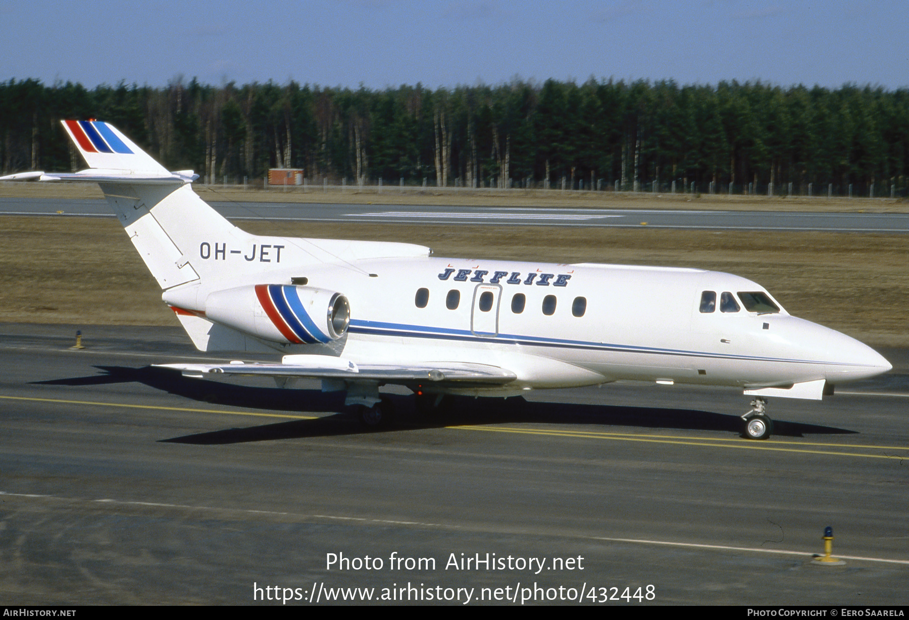 Aircraft Photo of OH-JET | British Aerospace HS-125-700B | JetFlite | AirHistory.net #432448