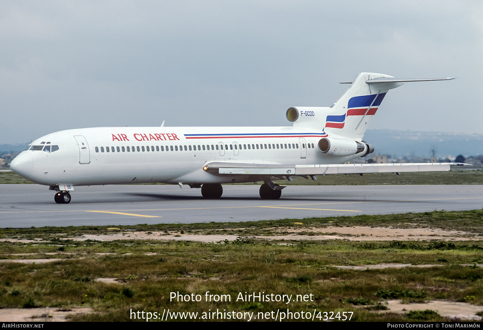 Aircraft Photo of F-GCDD | Boeing 727-228/Adv | Air Charter | AirHistory.net #432457