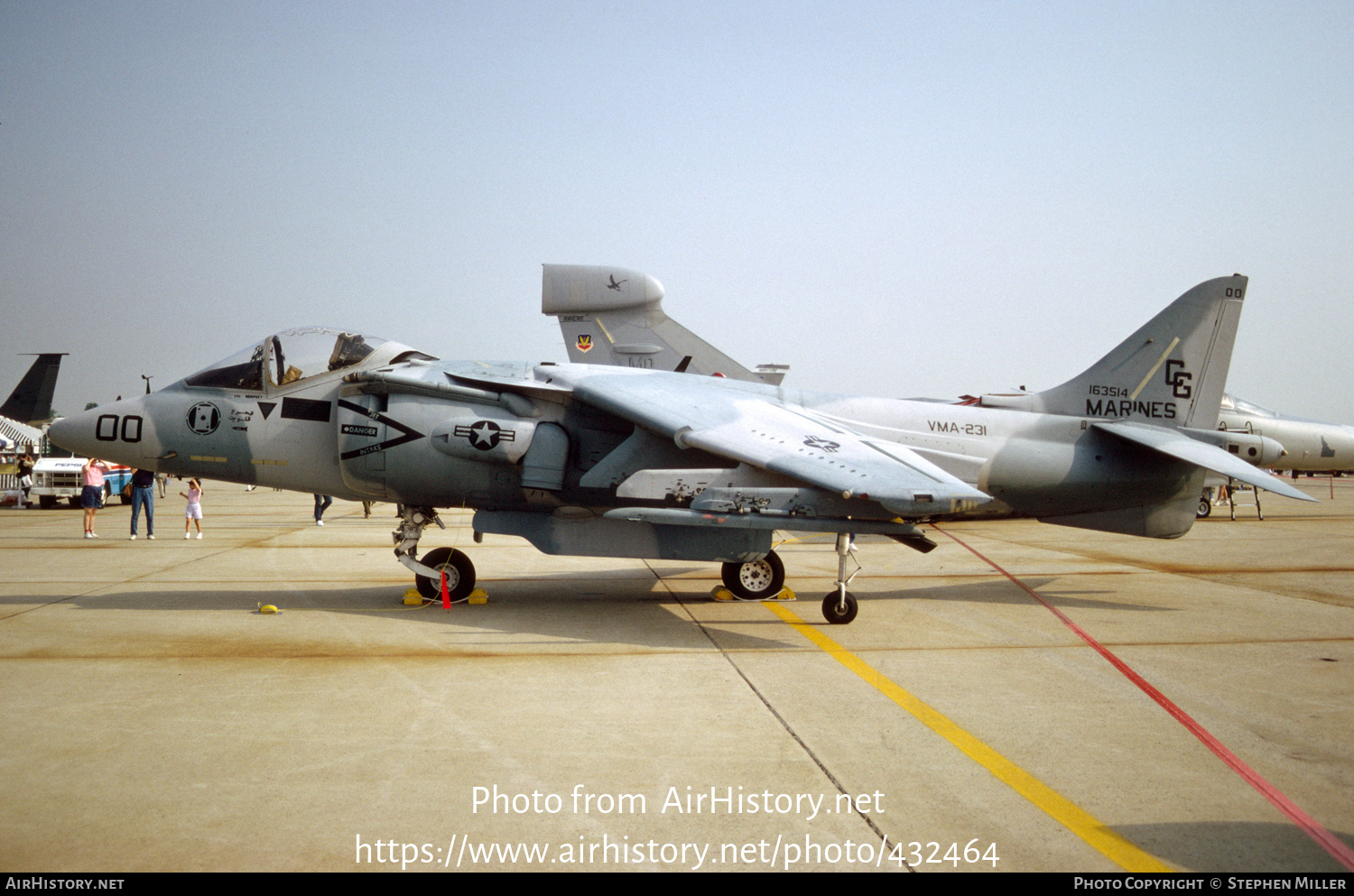 Aircraft Photo of 163514 | McDonnell Douglas AV-8B Harrier II | USA - Marines | AirHistory.net #432464