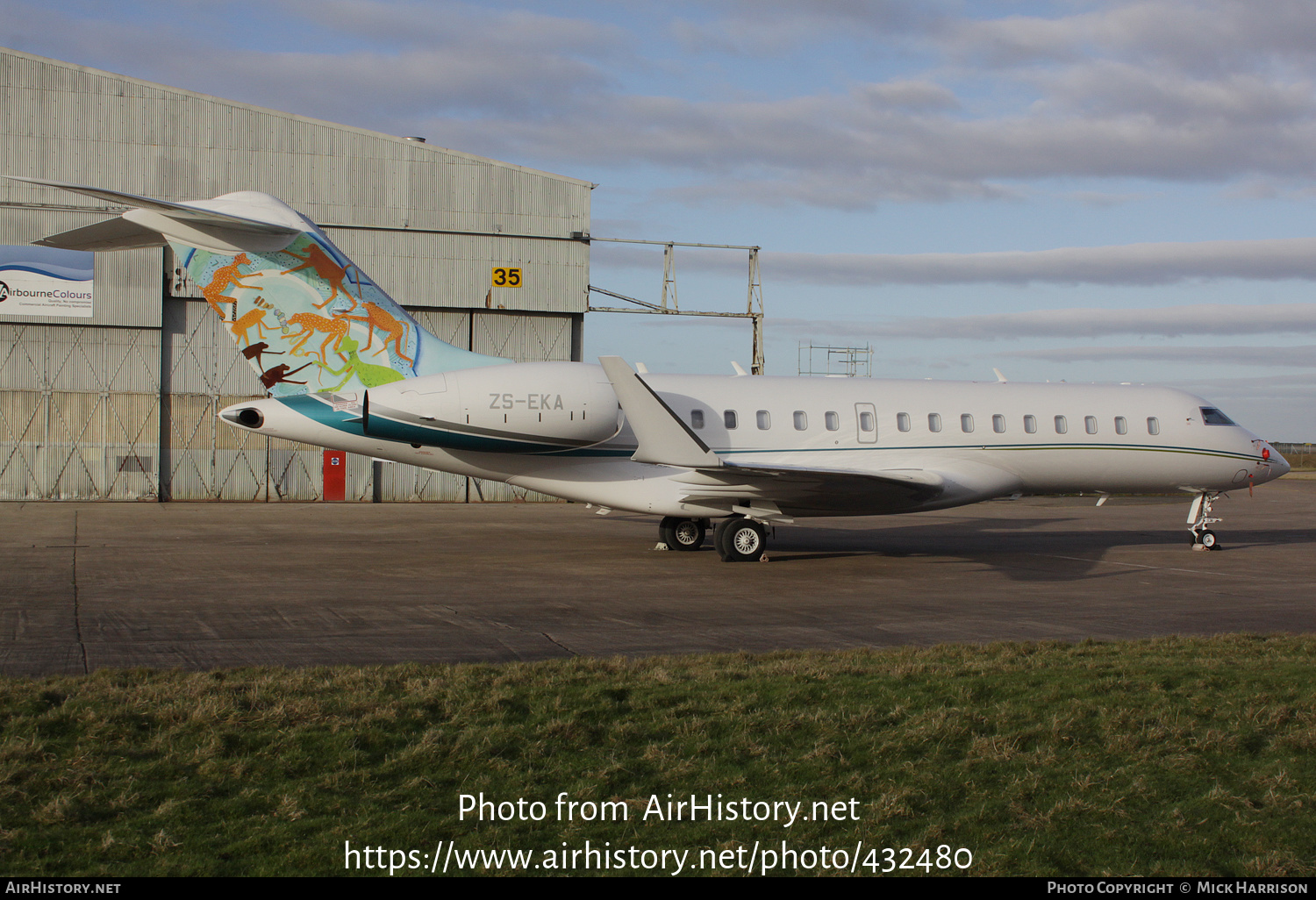 Aircraft Photo of ZS-EKA | Bombardier Global 6500 (BD-700-1A10) | AirHistory.net #432480