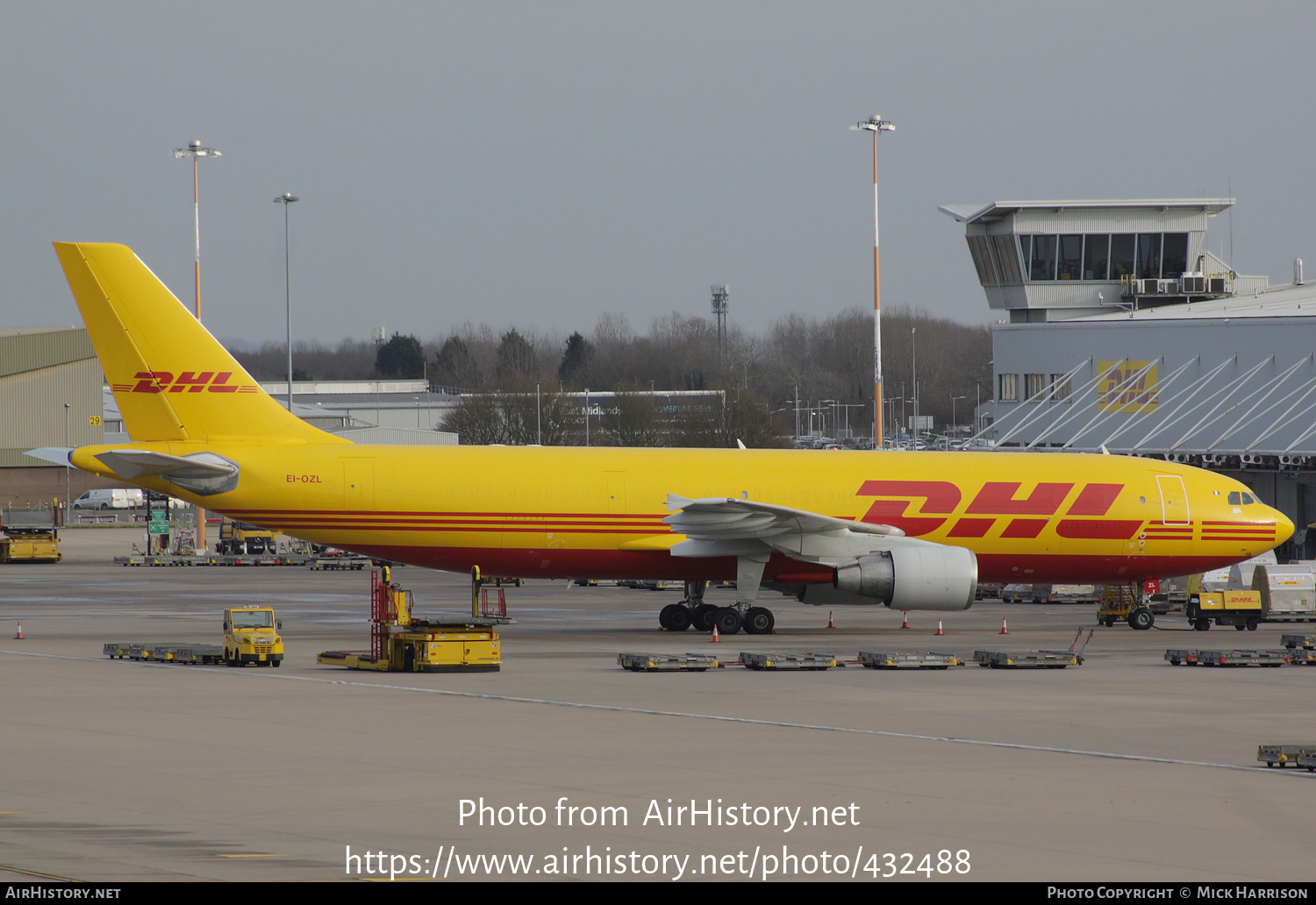 Aircraft Photo of EI-OZL | Airbus A300B4-622R(F) | DHL International | AirHistory.net #432488