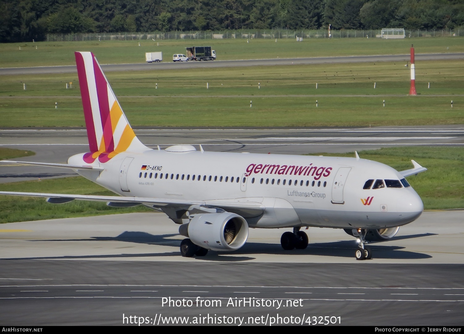 Aircraft Photo of D-AKNO | Airbus A319-112 | Germanwings | AirHistory.net #432501