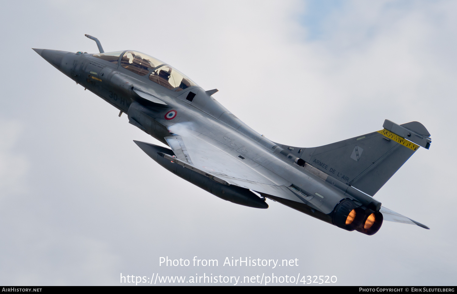 Aircraft Photo of 324 | Dassault Rafale B | France - Air Force | AirHistory.net #432520