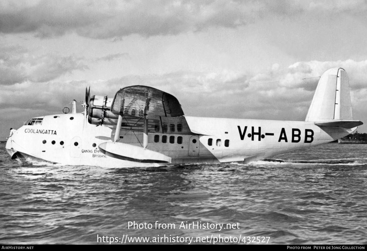 Aircraft Photo of VH-ABB | Short S-23 Empire | Qantas Empire Airways - QEA | AirHistory.net #432527