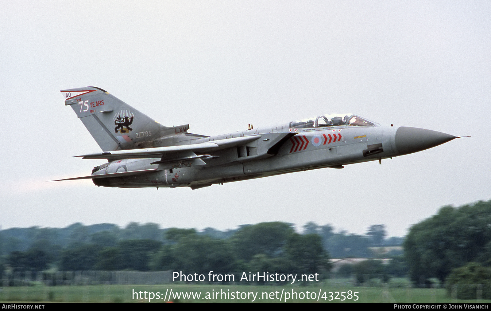 Aircraft Photo of ZE785 | Panavia Tornado F3 | UK - Air Force | AirHistory.net #432585