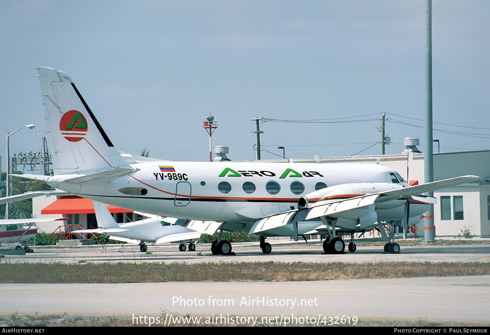 Aircraft Photo of YV-989C | Grumman G-159 Gulfstream I | Aero Par | AirHistory.net #432619