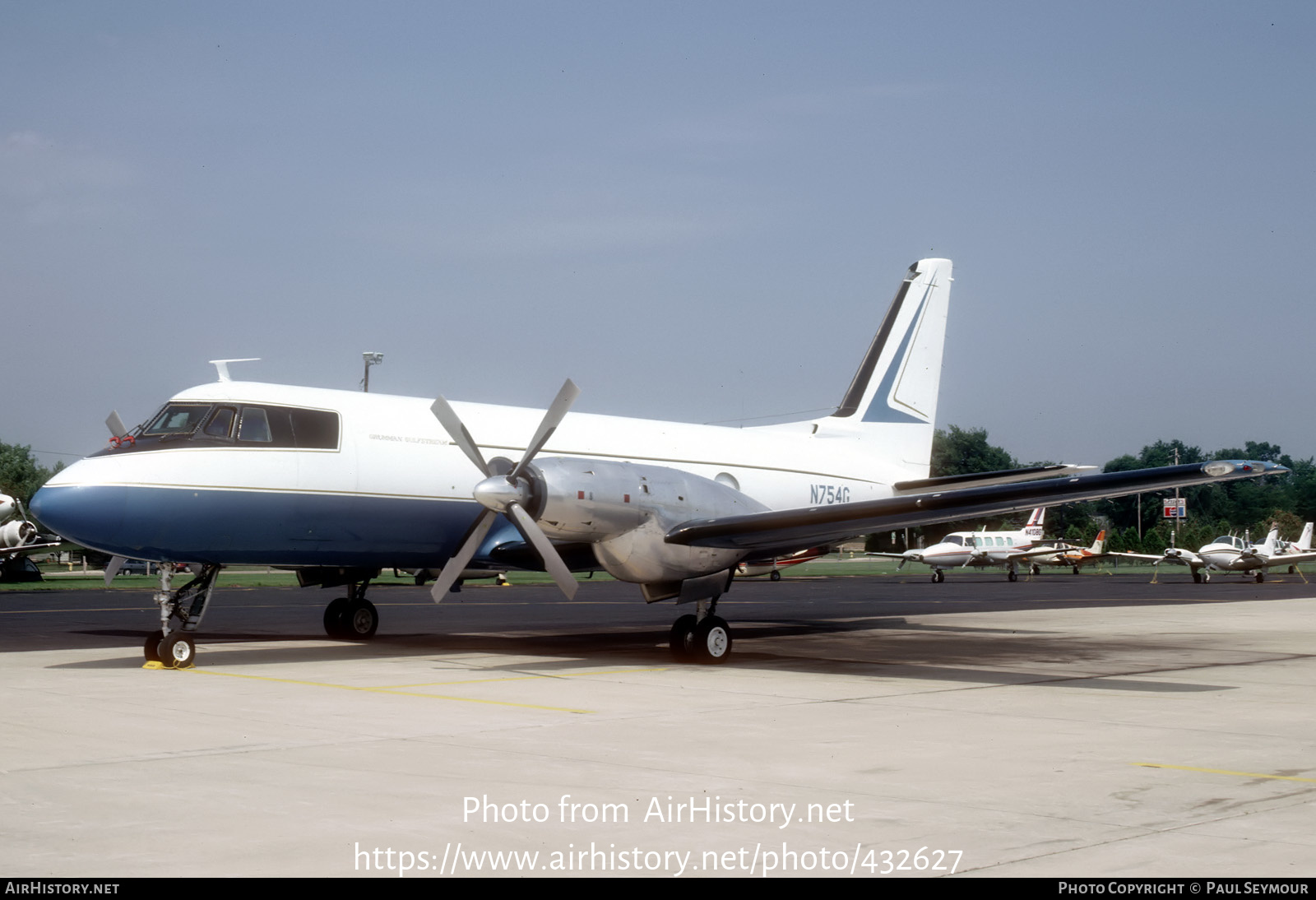 Aircraft Photo of N754G | Grumman G-159 Gulfstream I | AirHistory.net #432627