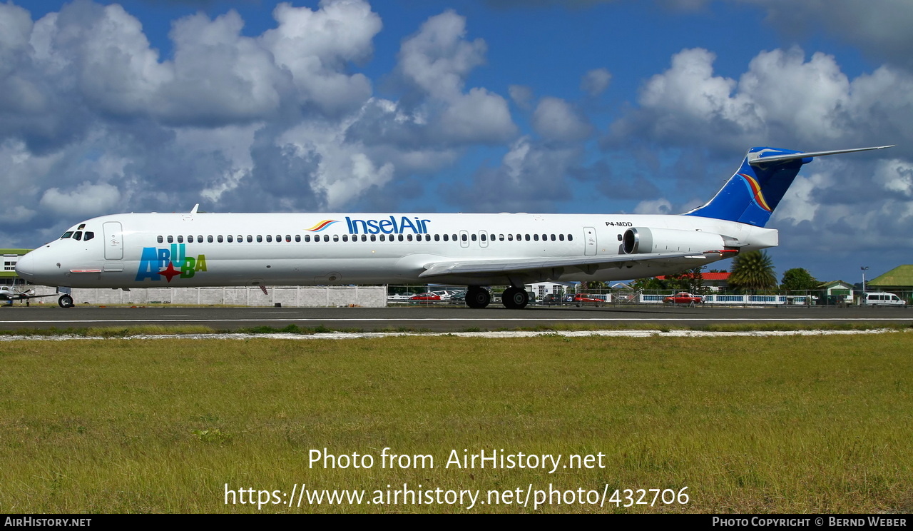 Aircraft Photo of P4-MDD | McDonnell Douglas MD-82 (DC-9-82) | Insel Air | AirHistory.net #432706