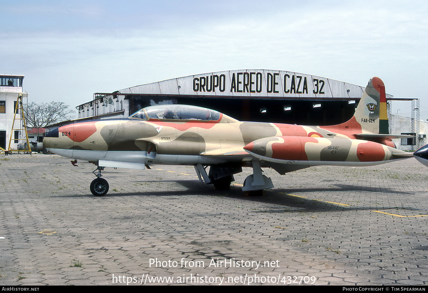 Aircraft Photo of FAB624 | Canadair T-33AN Silver Star 3 | Bolivia - Air Force | AirHistory.net #432709