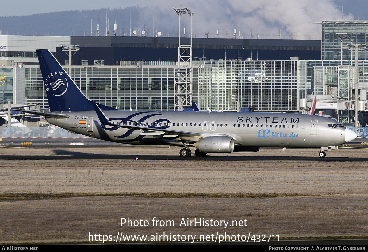 Aircraft Photo of EC-LPQ | Boeing 737-85P | Air Europa | AirHistory.net #432711