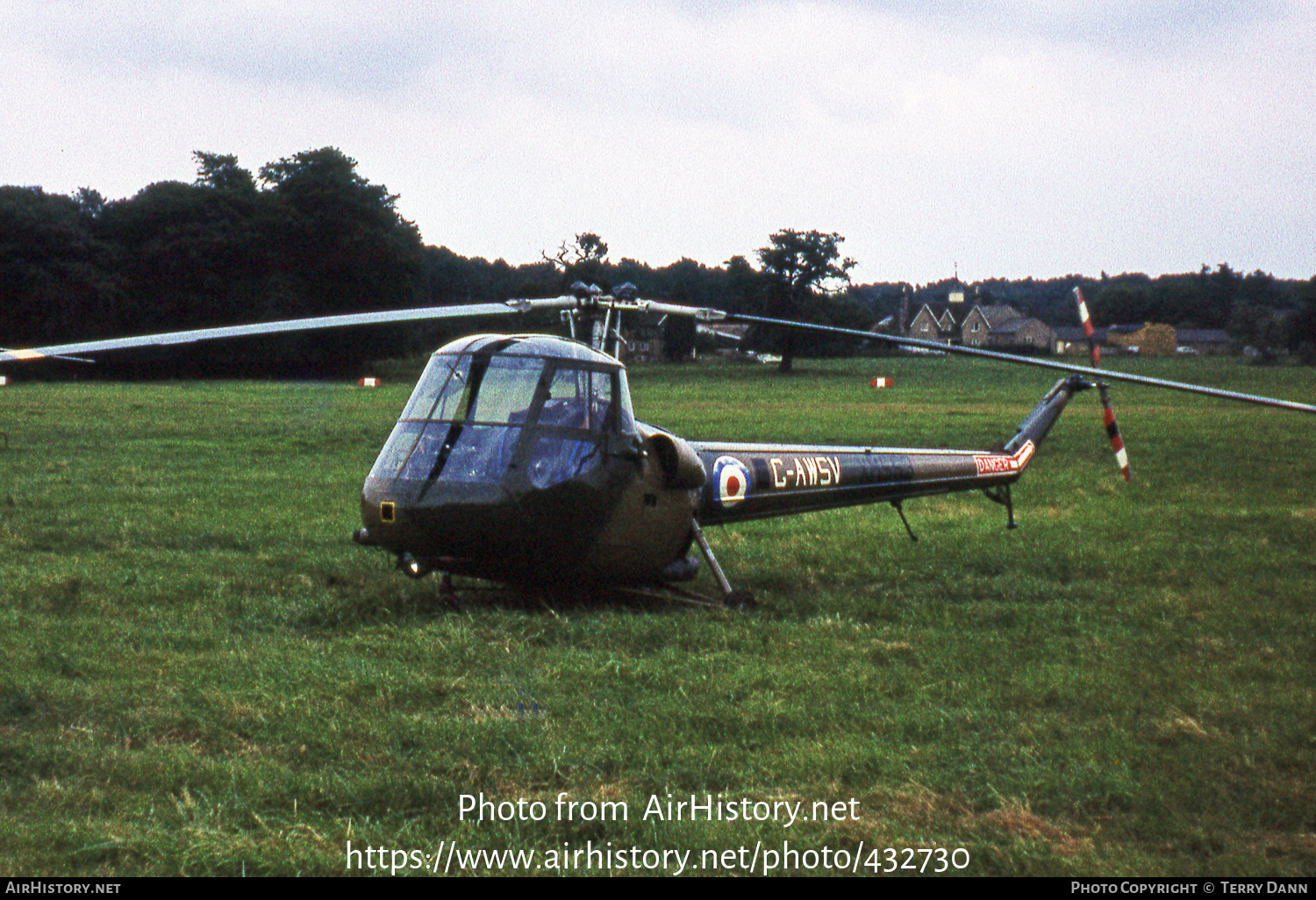 Aircraft Photo of G-AWSV / XM553 | Saunders-Roe Skeeter AOP12 | UK - Army | AirHistory.net #432730