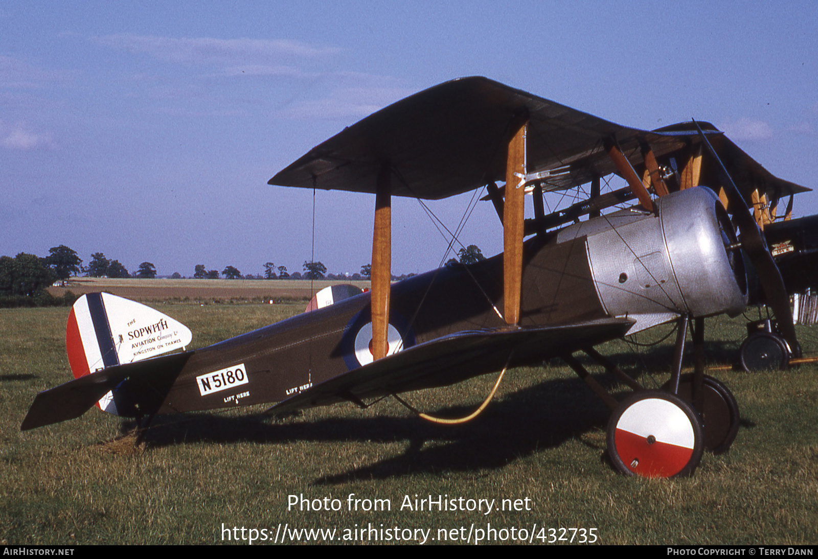 Aircraft Photo of G-EBKY / N5180 | Sopwith Pup | UK - Air Force | AirHistory.net #432735