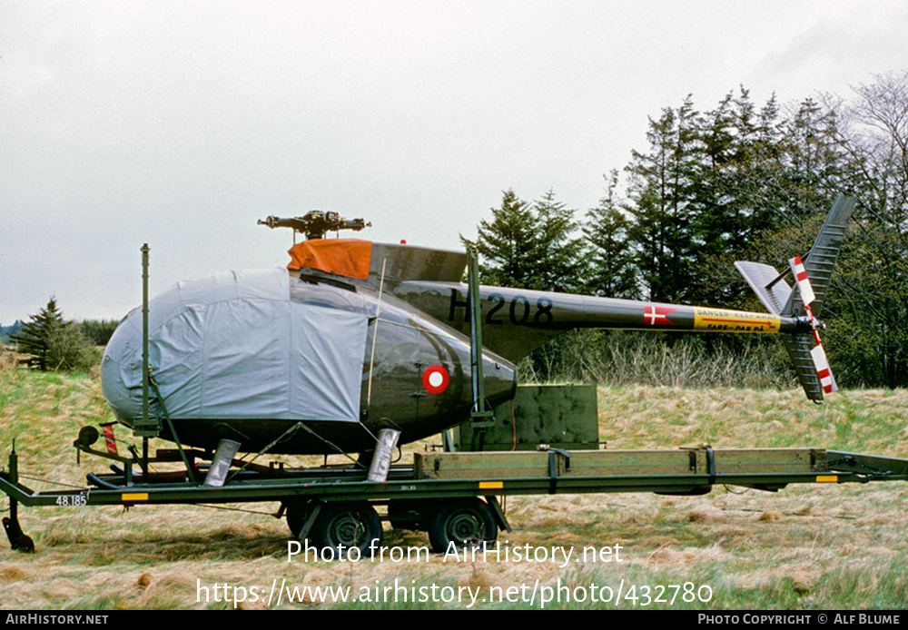 Aircraft Photo of H-208 | Hughes 500M (369HM) | Denmark - Army | AirHistory.net #432780