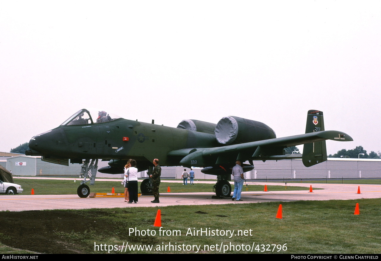 Aircraft Photo of 79-0186 / AF79-186 | Fairchild OA-10A Thunderbolt II | USA - Air Force | AirHistory.net #432796