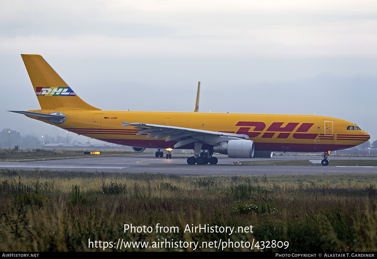 Aircraft Photo of D-AZMK | Airbus A300B4-622R(F) | DHL International | AirHistory.net #432809