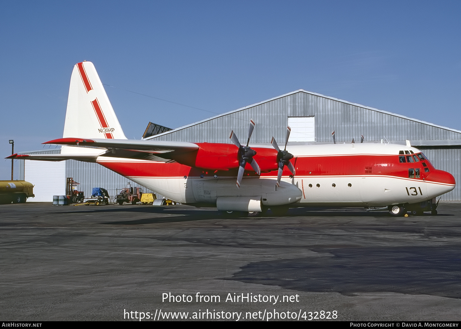 Aircraft Photo of N131HP | Lockheed C-130A Hercules (L-182) | Hawkins & Powers Aviation | AirHistory.net #432828