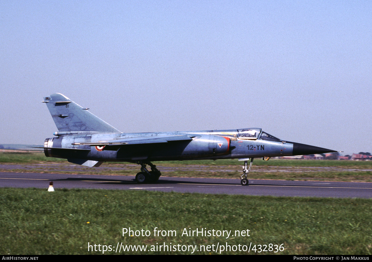 Aircraft Photo of 81 | Dassault Mirage F1C | France - Air Force | AirHistory.net #432836