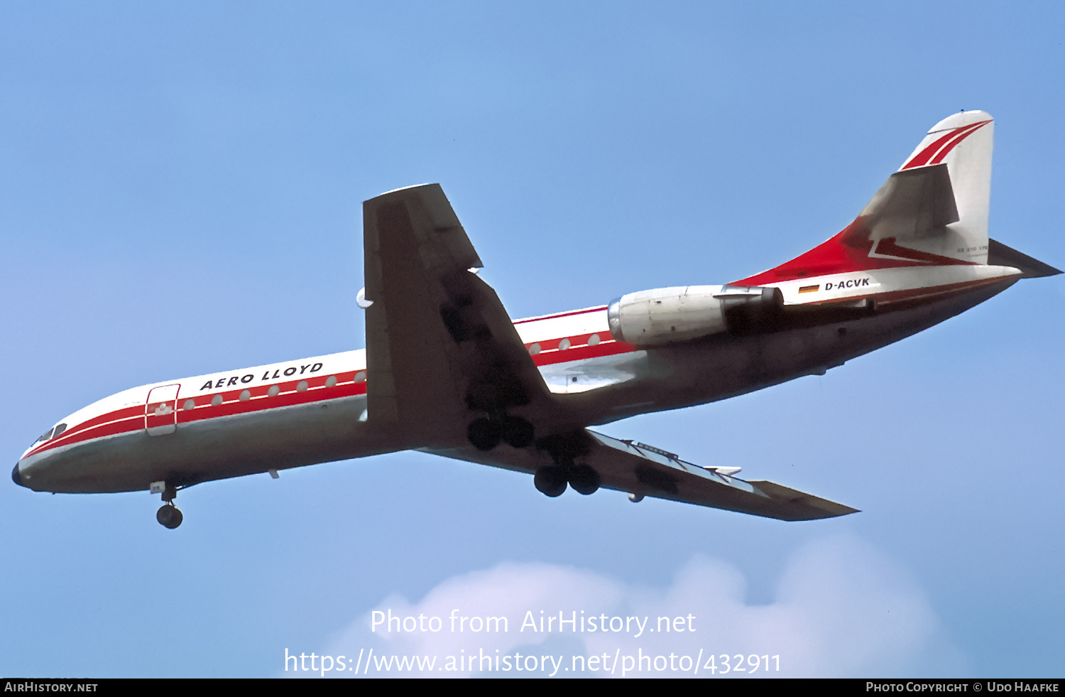 Aircraft Photo of D-ACVK | Sud SE-210 Caravelle 10B1R | Aero Lloyd | AirHistory.net #432911