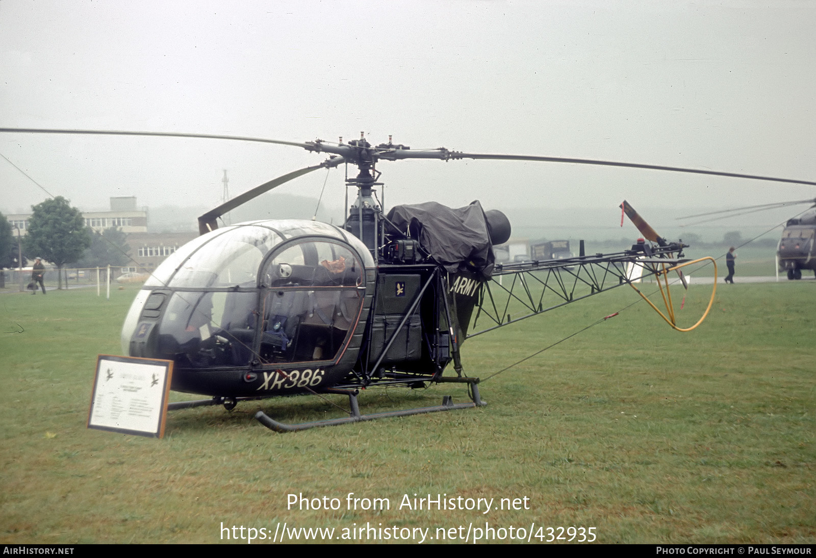 Aircraft Photo of XR386 | Sud Alouette AH2 (SE-3130) | UK - Army | AirHistory.net #432935