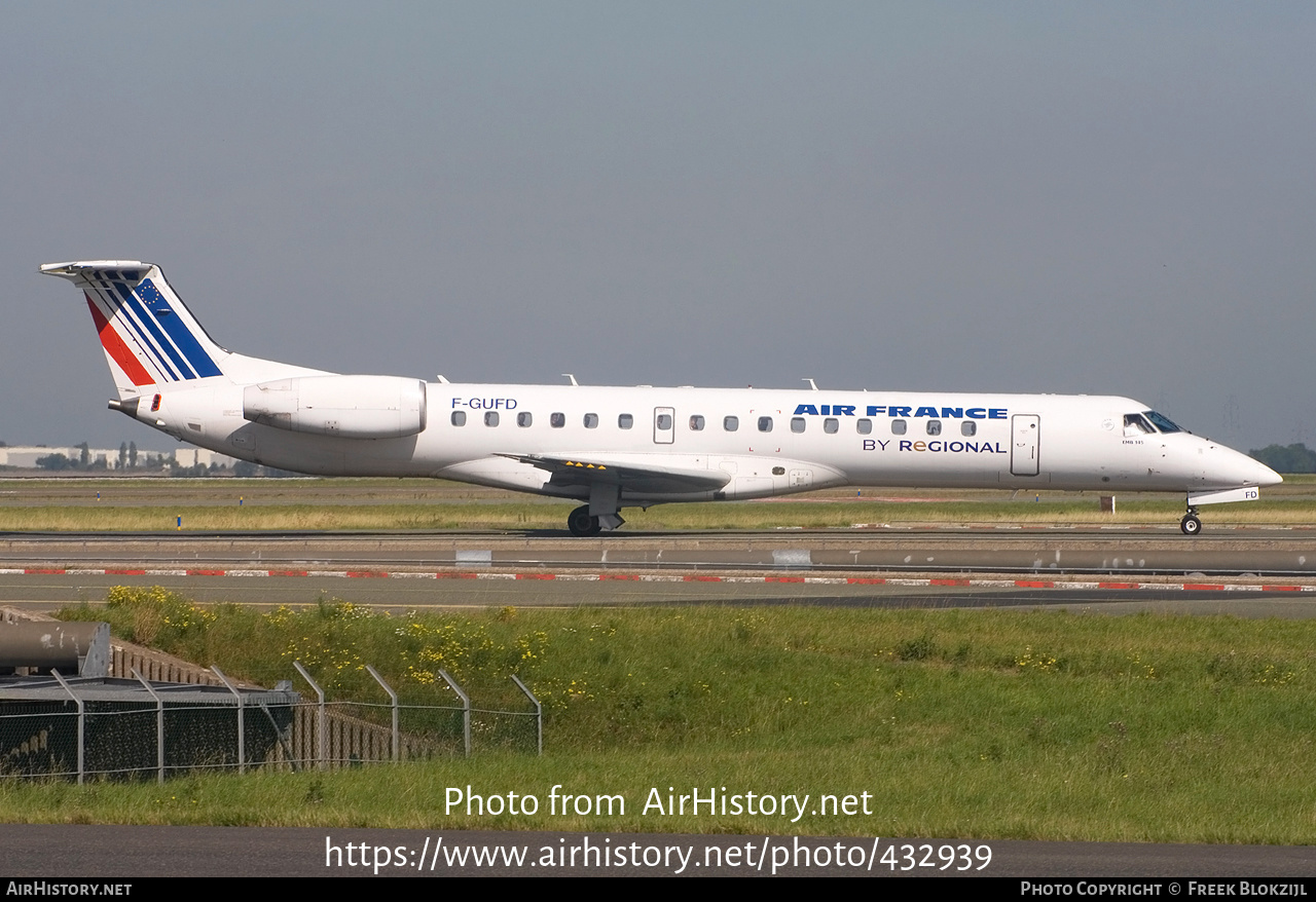 Aircraft Photo of F-GUFD | Embraer ERJ-145MP (EMB-145MP) | Air France | AirHistory.net #432939