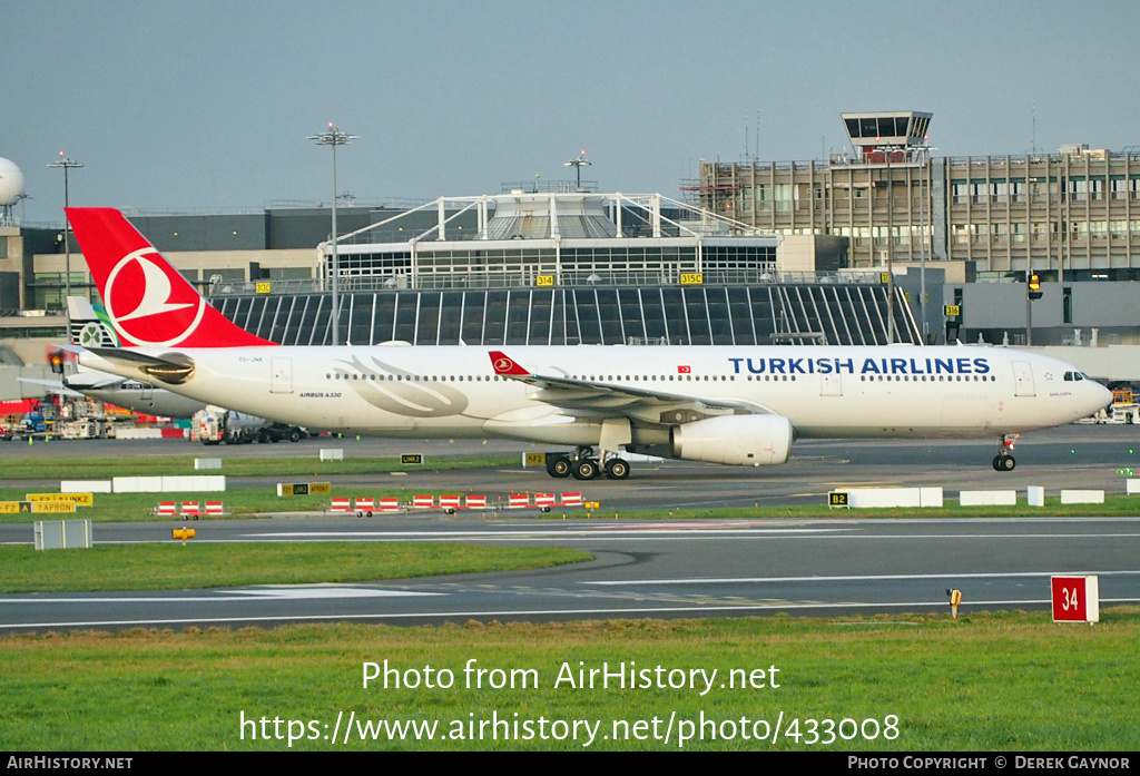 Aircraft Photo of TC-JNK | Airbus A330-343E | Turkish Airlines | AirHistory.net #433008