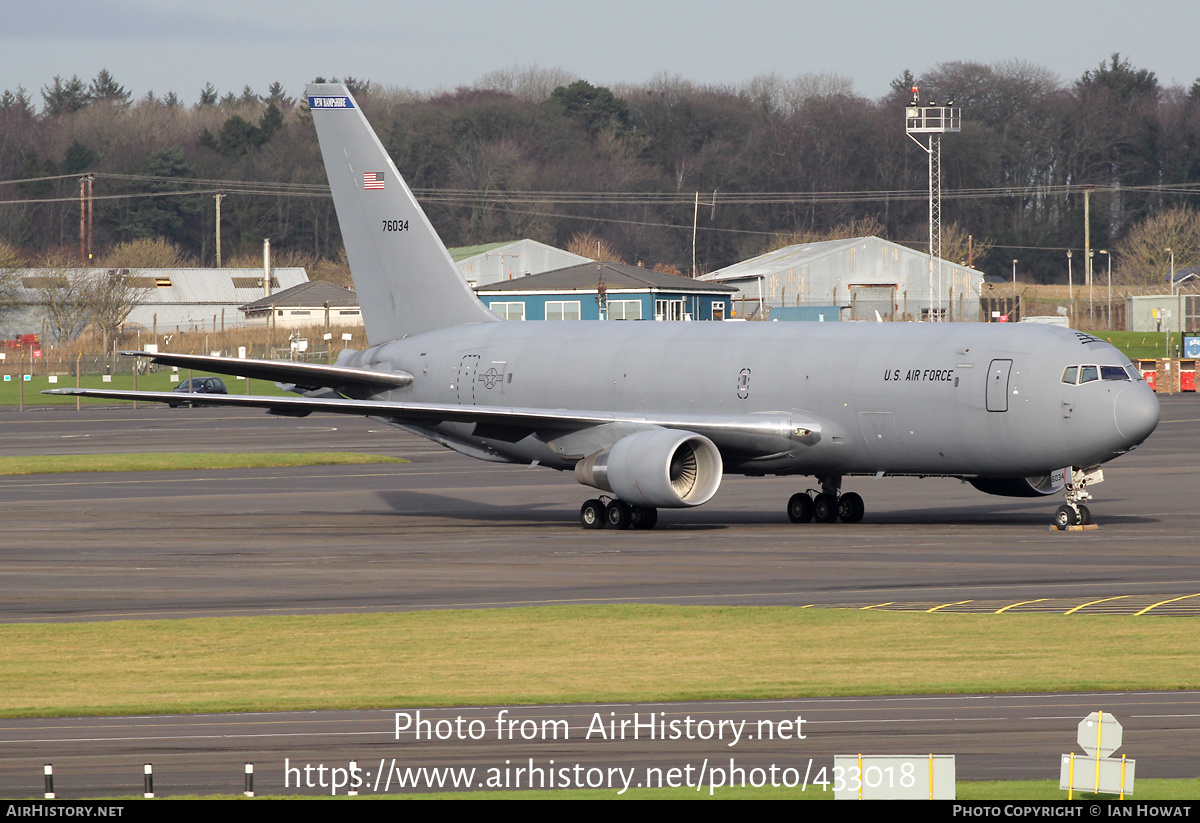 Aircraft Photo of 17-46034 / 76034 | Boeing KC-46A Pegasus (767-2C) | USA - Air Force | AirHistory.net #433018