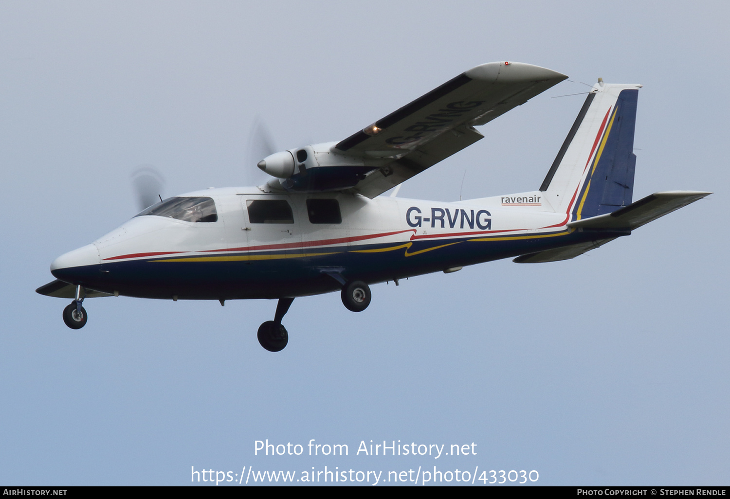 Aircraft Photo of G-RVNG | Partenavia P-68B Victor | Ravenair | AirHistory.net #433030