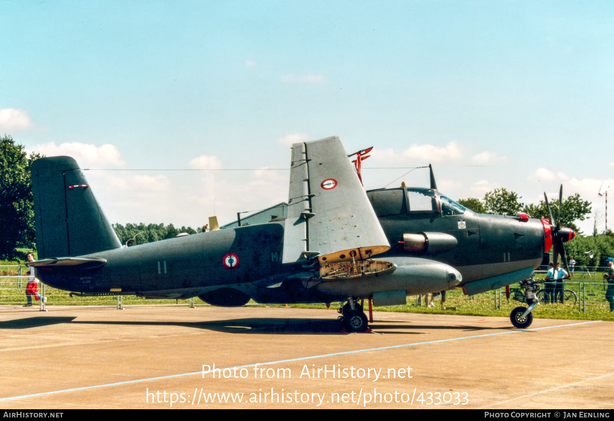 Aircraft Photo of 11 | Bréguet 1050 Alizé | France - Navy | AirHistory.net #433033