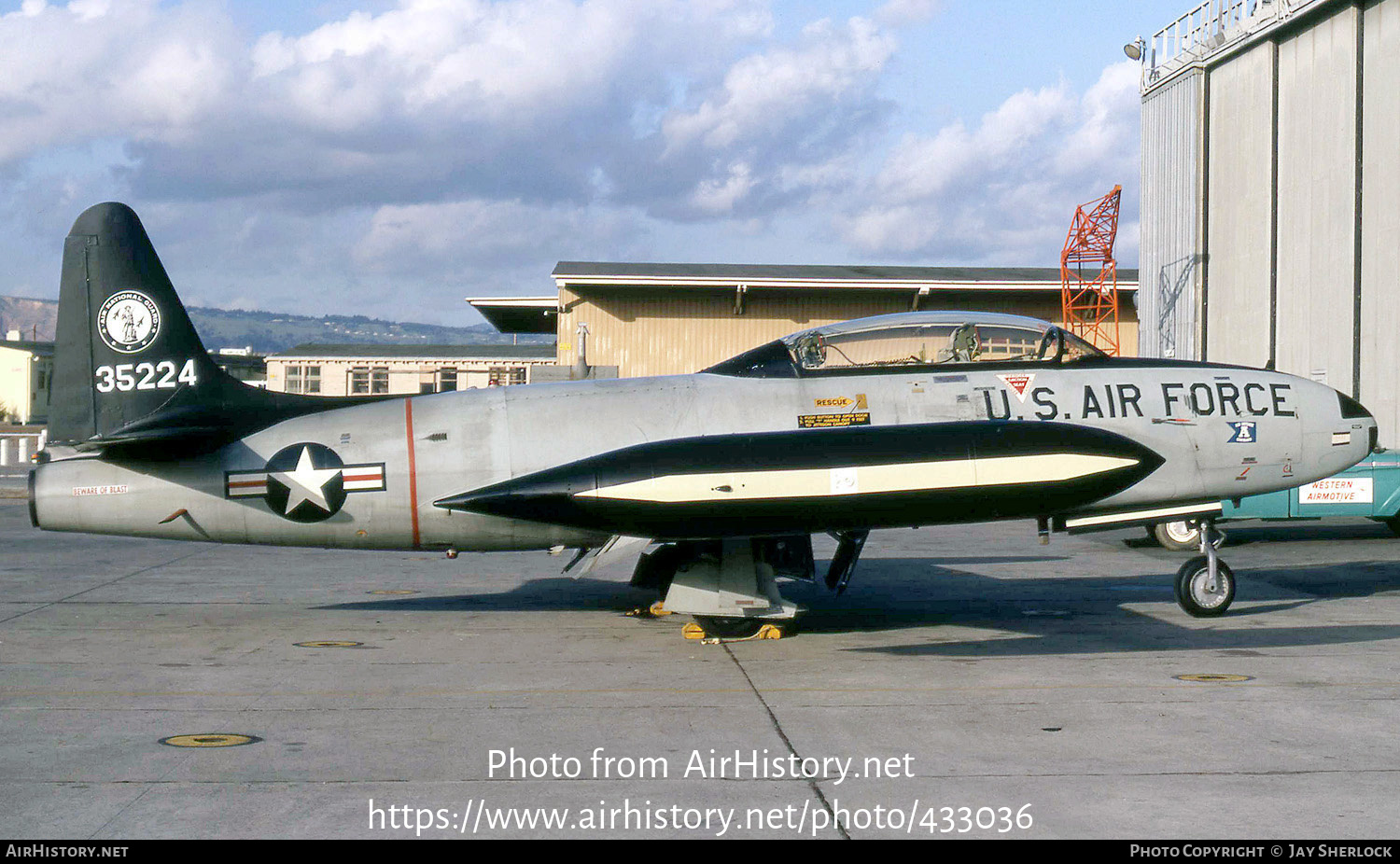 Aircraft Photo of 53-5224 | Lockheed T-33A | USA - Air Force | AirHistory.net #433036