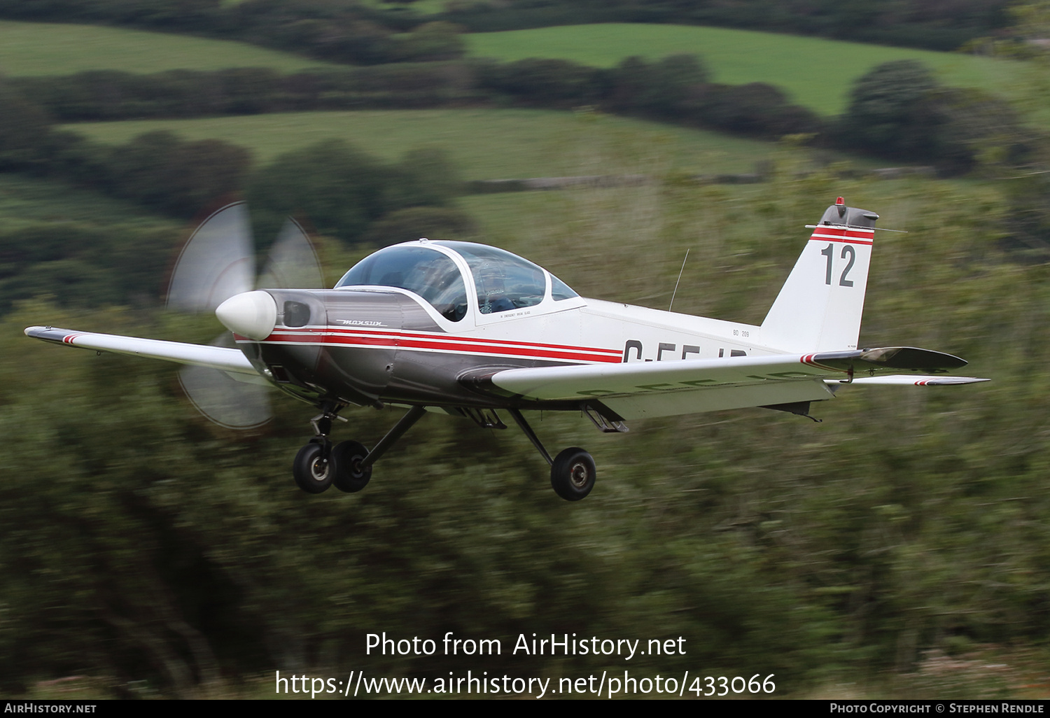 Aircraft Photo of G-EFJD | Bolkow BO-209 Monsun 160RV | AirHistory.net #433066