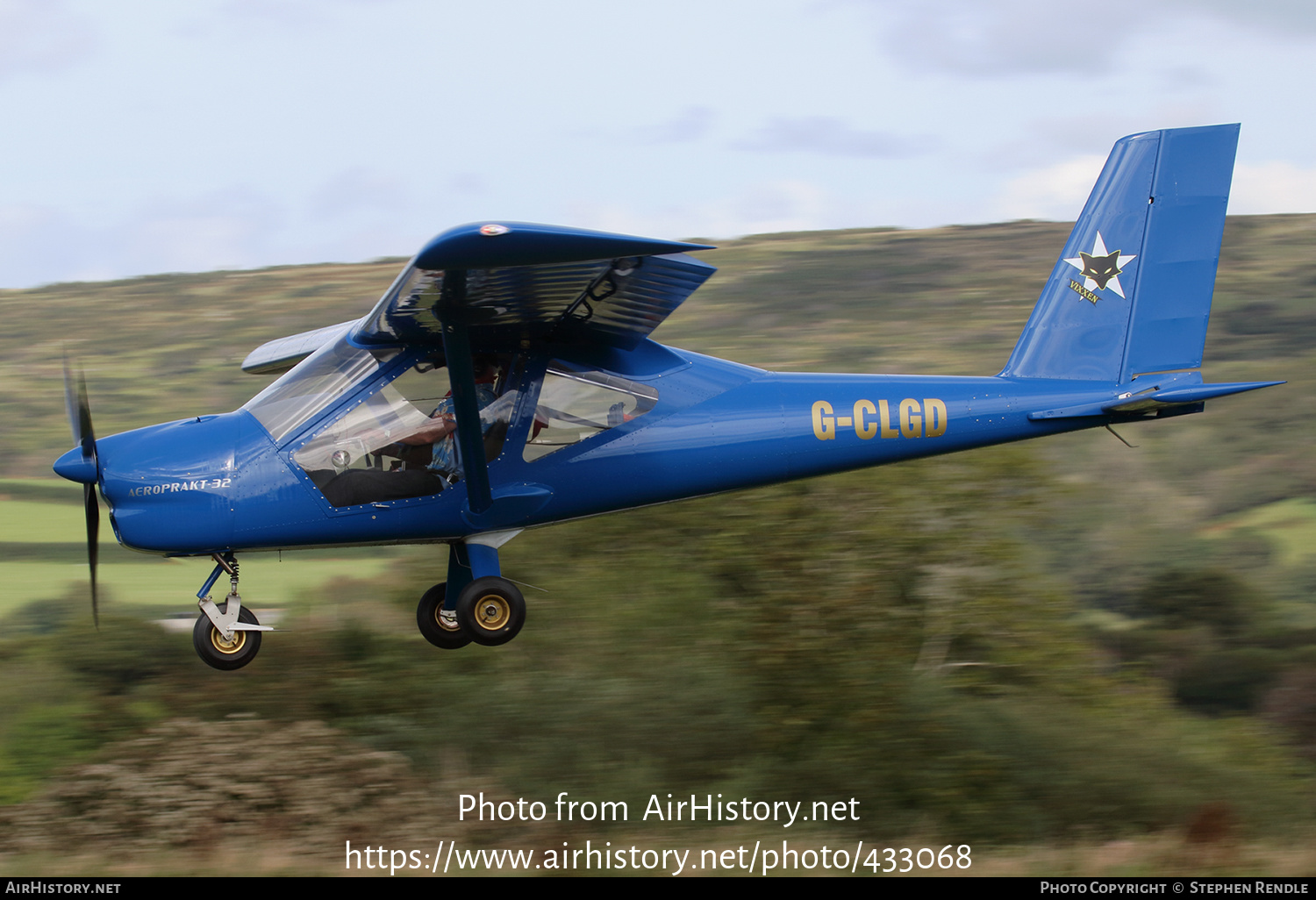 Aircraft Photo of G-CLGD | Aeroprakt A-32 Vixxen | AirHistory.net #433068