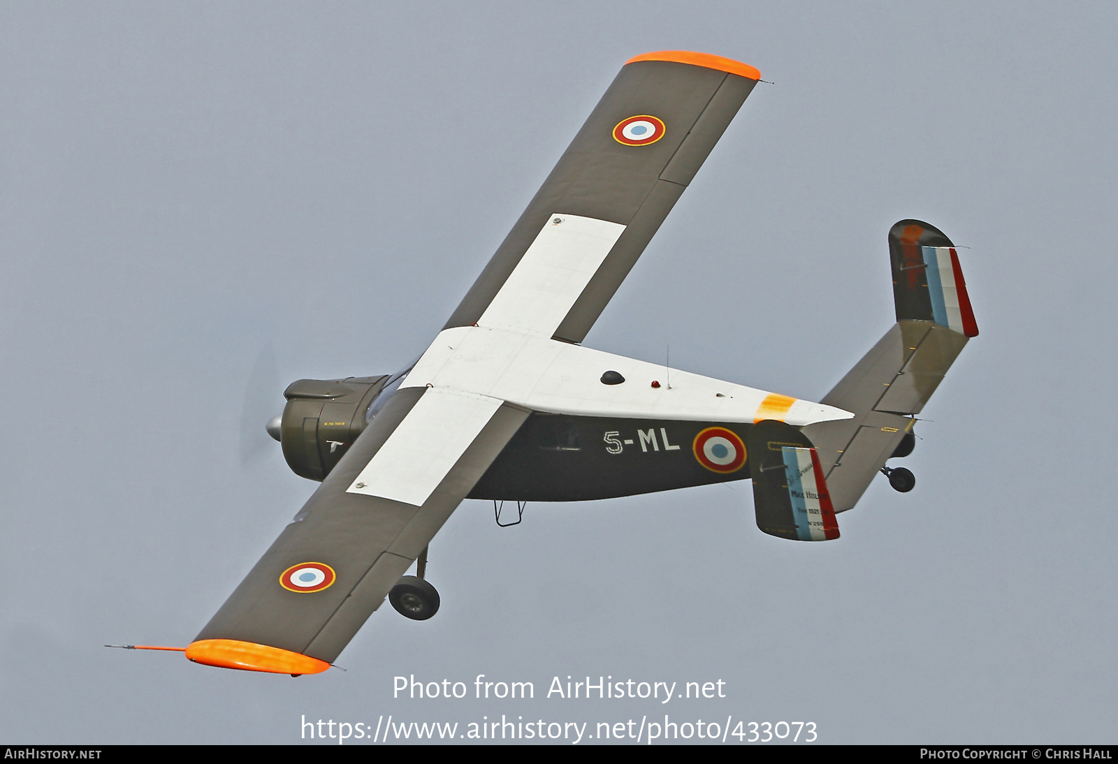 Aircraft Photo of G-CIGH / 255 | Max Holste MH.1521M Broussard | France - Air Force | AirHistory.net #433073